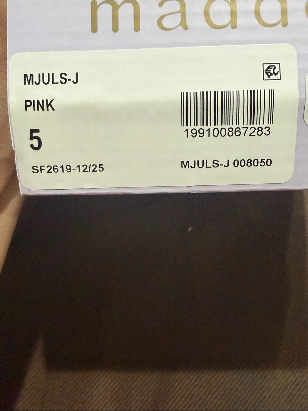 Madden Girl MJULS-J Pink Jelly Sandals Size 5M NWB